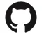 Logo van GitHub met een zwart-witte gestileerde tekening van een kat met octopusachtige tentakels